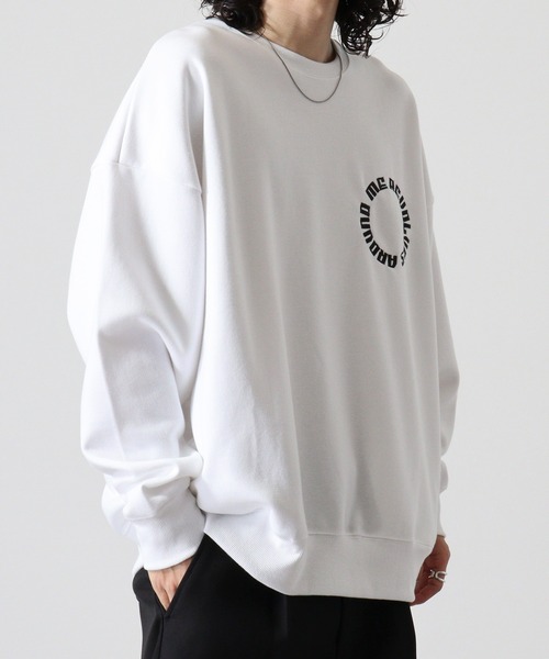 RE730 トレーナー スウェット 3D bear print wide sweat / 立体くま