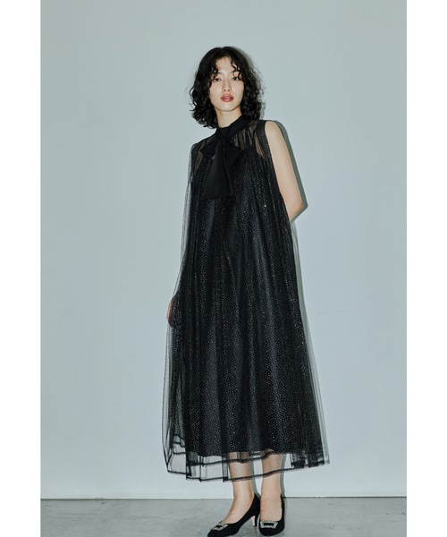 niana（ニアナ） ドレス シアーラメAラインドレス マタニティ 妊婦