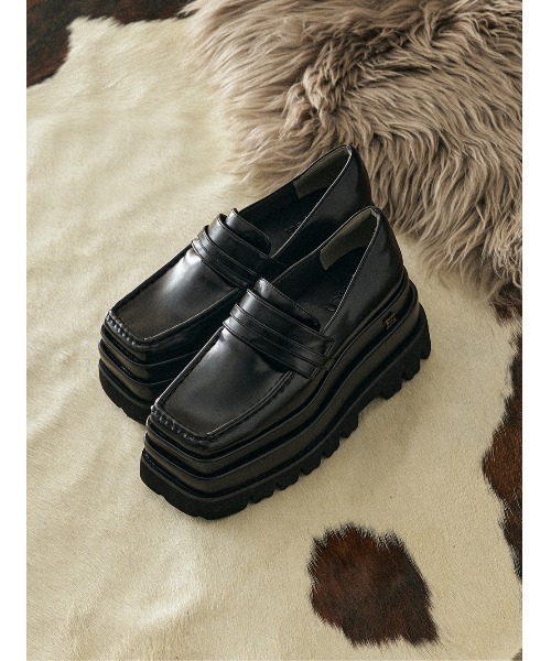 Darich（ダーリッチ） ローファー プラットフォームローファー