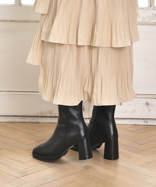 ALPHA CUBIC（アルファ キュービック） ブーツ リアルレザー