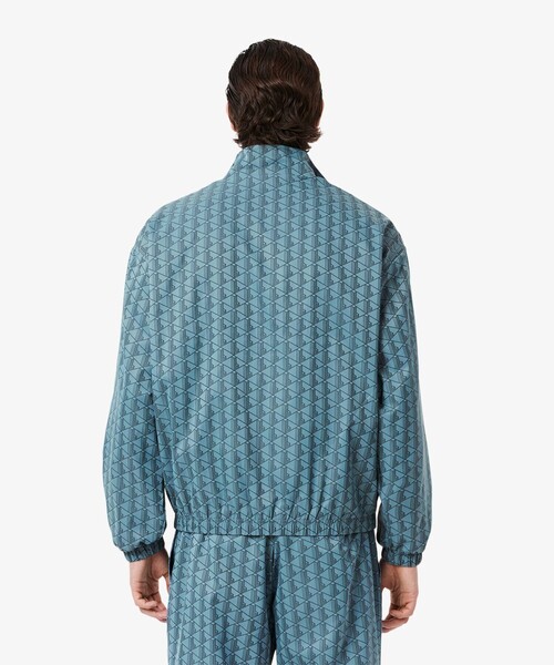 LACOSTE（ラコステ） ナイロンジャケット モノグラムジャカード撥水
