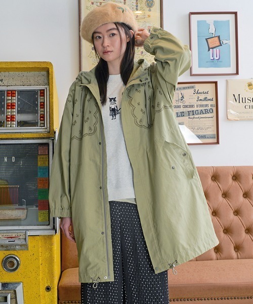 SUPER HAKKA（スーパーハッカ） コート アウター コットンナイロン