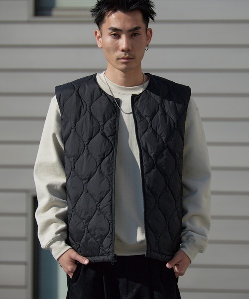 Schott N.Y.C（ショット） ダウンベスト ベスト Schott/ショット×TAION