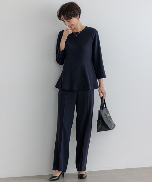 23区（ニジュウサンク） ブラウス シャツ 「洗える」トリアセダブル