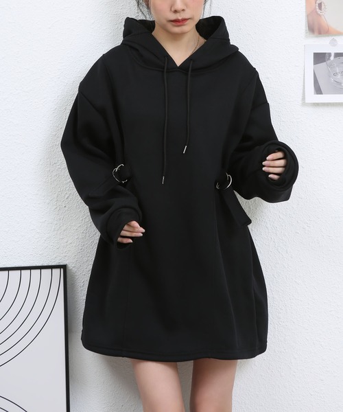 MAISON DE THERESE（メゾン ド テレーズ） ワンピース 裏毛フード付き