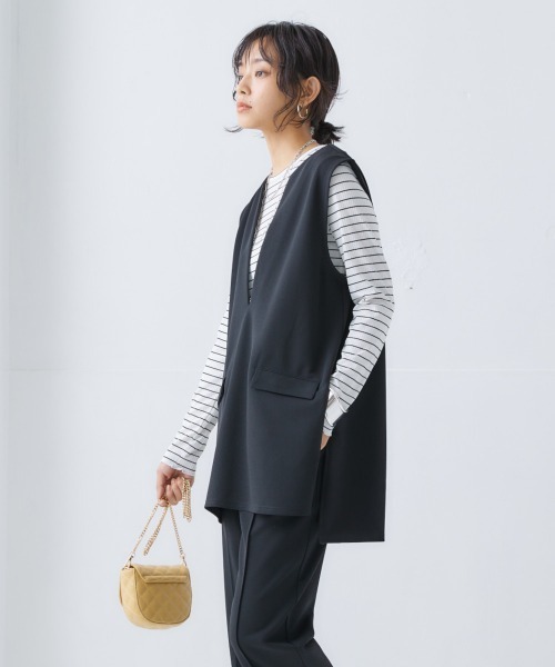 ニッセン（nissen） セットアップ ベストセットアップ（ポケット付