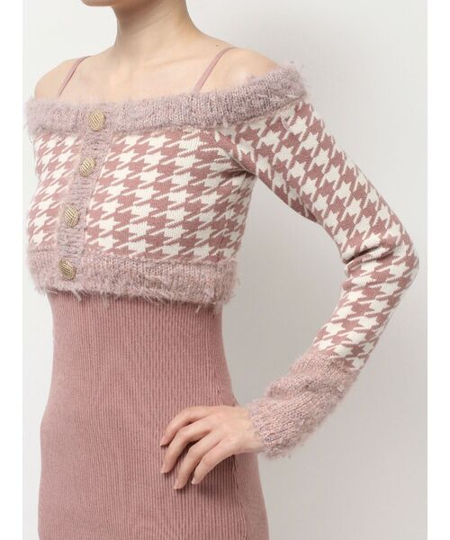 RESEXXY（リゼクシー） ワンピース ハウンドトゥースアンサンブルミニ