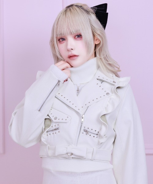 AVENCHUMU レザージャケット ライダース Bad princess riders jacket