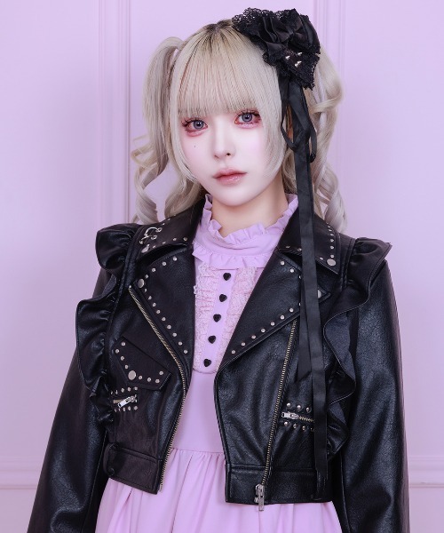 AVENCHUMU レザージャケット ライダース Bad princess riders jacket
