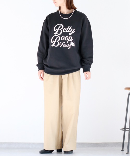 BETTY BOOP（ベティ ブープ） トレーナー スウェット 「Betty Boop(TM