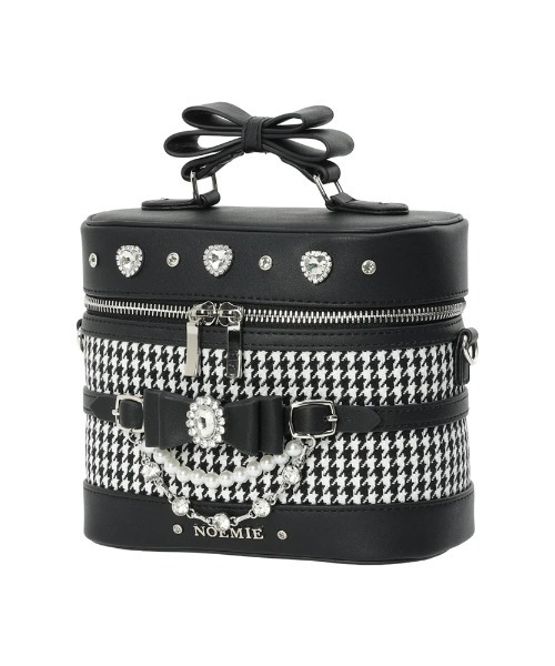 NOEMIE（ノエミー） ショルダーバッグ バッグ 千鳥柄リボンビジュー