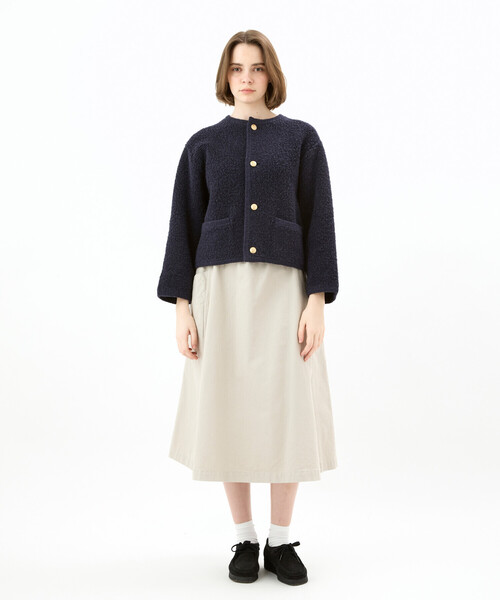 ORCIVAL（オーシバル） カーディガン | ブークレニットカーディガン