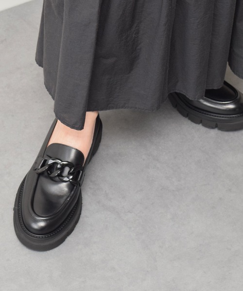 Luca Grossi（ルカグロッシ） ローファー 「Luca Grossi」タンクソール