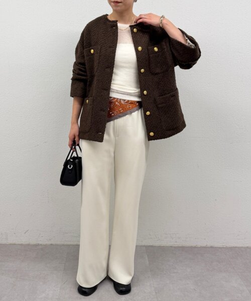 Loungedress（ラウンジドレス） ジャケット ノーカラージャケット