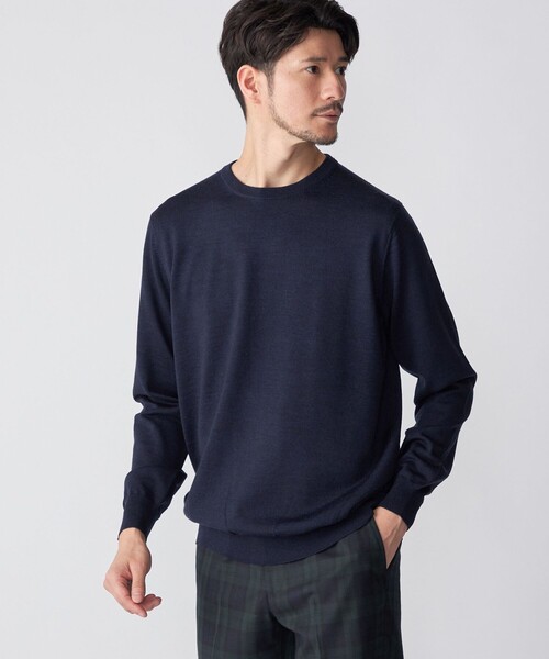 SHIPS（シップス） セーター ニット SHIPS: ハンドフレーム 16ゲージ