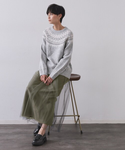 OPAQUE.CLIP（オペークドットクリップ） スカート チュールイージー