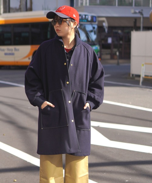 BROOKLYN OVERALL（ブルックリンオーバーオール） スタジャン ロング