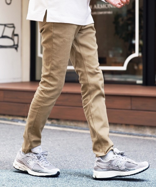 JIGGYS SHOP（ジギーズショップ） チノパン ストレッチ チノ スリム