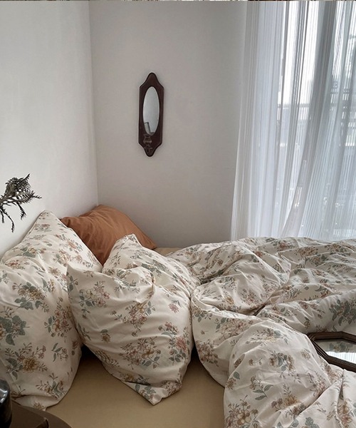 ベッド 寝具 「 ammy. / エイミードット 」 花柄 カバー 枕カバー 4点