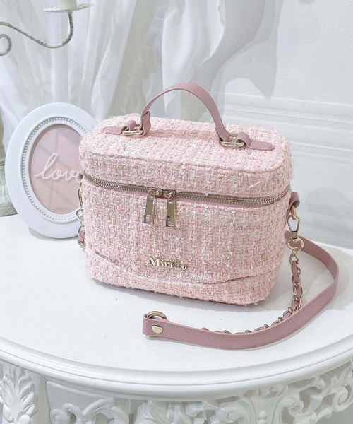 Miridy ショルダーバッグ バッグ 「apres jour×Miridy」ツイード