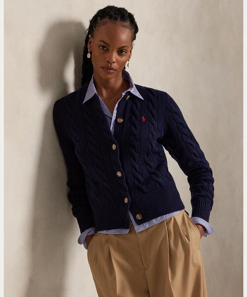 POLO RALPH LAUREN（ポロ・ラルフローレン） カーディガン ケーブル