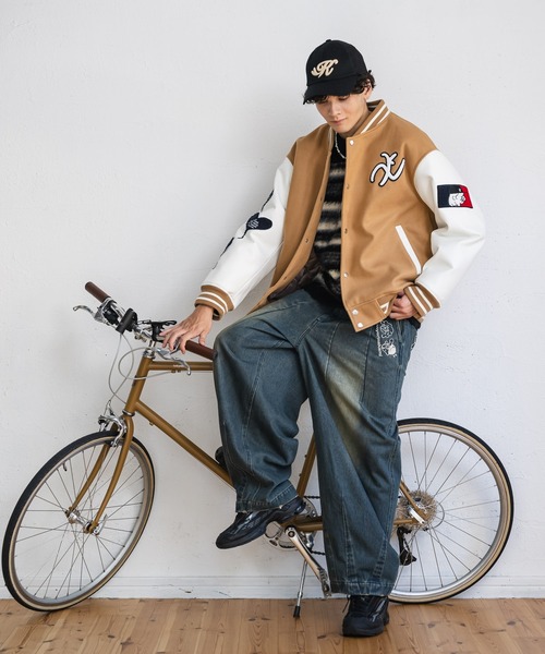 kaoyorinakami スタジャン KN stadium jacket / カオヨリナカミ