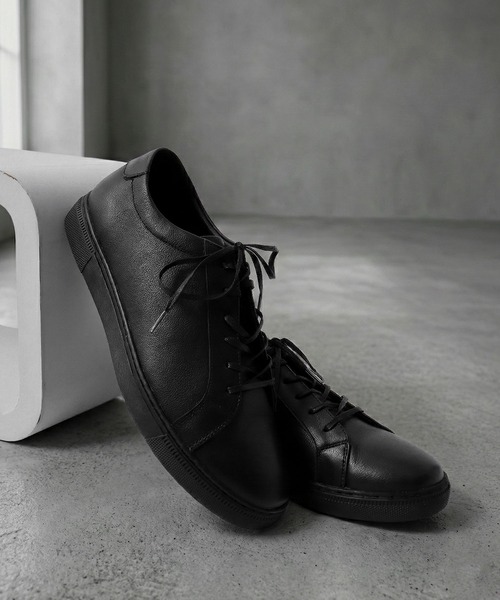 SARABANDE（サラバンド） スニーカー 本革レザースニーカー メンズ