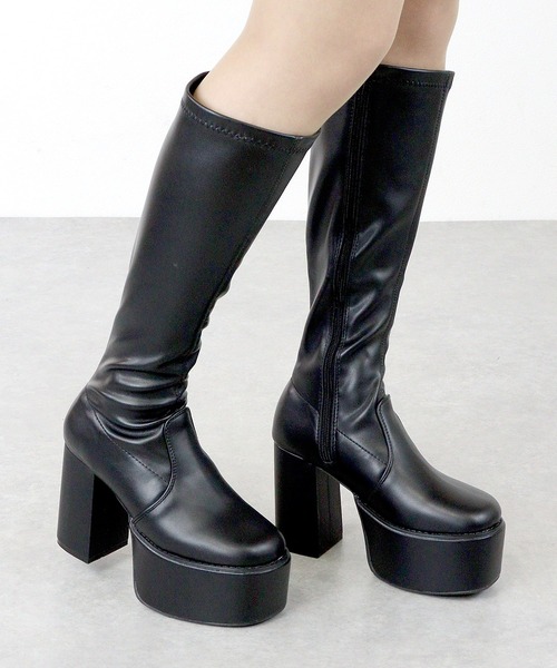 LOVEHUNTER（ラブハンター） ブーツ LOVEHUNTER / スクエアトゥ 厚底