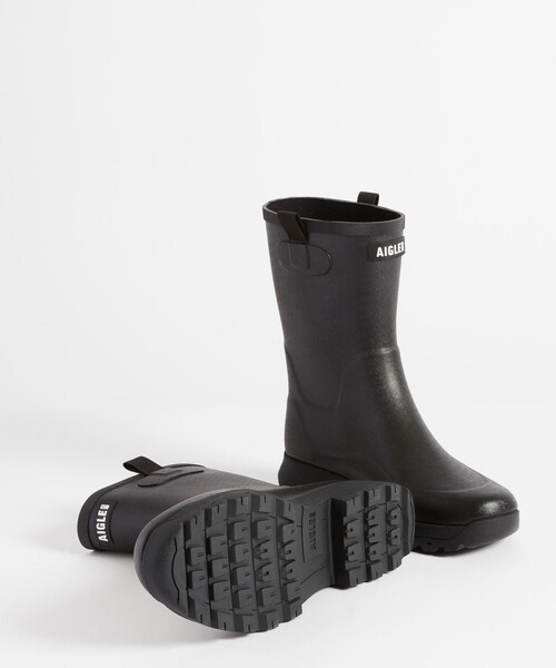 AIGLE（エーグル） 長靴 レインブーツ 防水 アリア ラバーハンティング