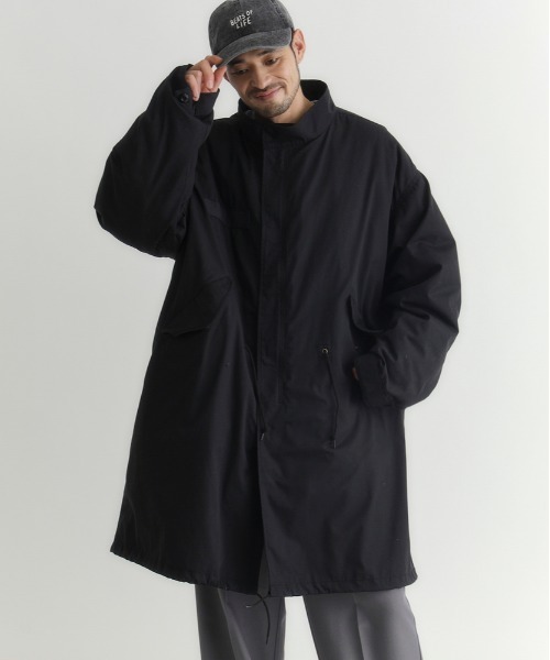 BACK NUMBER モッズコート コート 「BACK NUMBER」ライナー付きモッズ