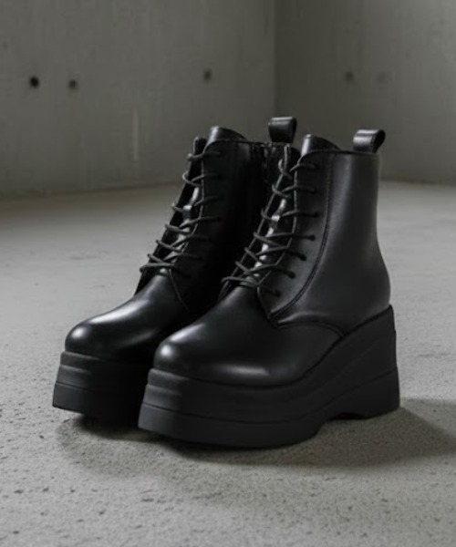 LOVEHUNTER（ラブハンター） ブーツ +8cm 軽量厚底 トリプルソール