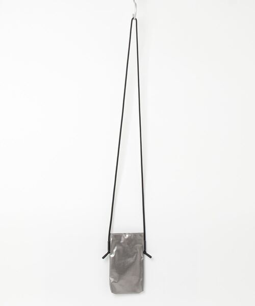 jack gomme（ジャックゴム） ショルダーバッグ - シルバー レディース