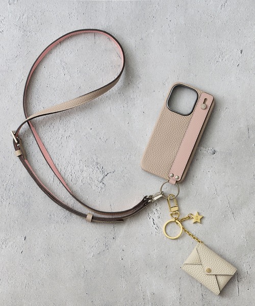 BONAVENTURA（ボナベンチュラ） スマホケース (iPhone15Pro)ハンドル