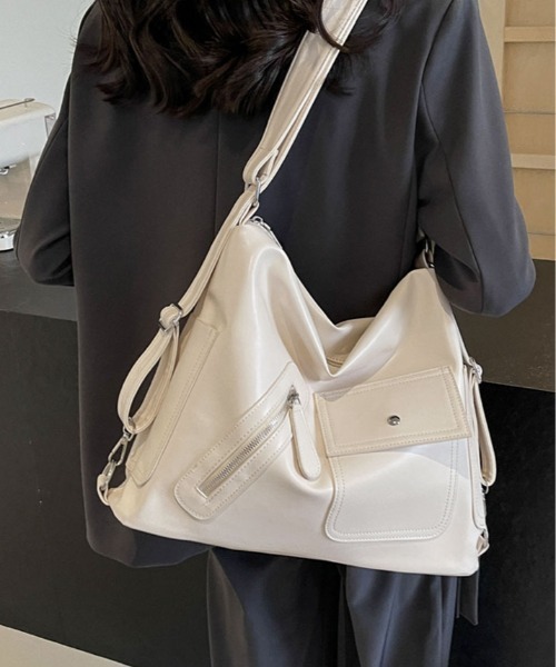 ショルダーバッグ バッグ 2Way レザー ショルダー レディース