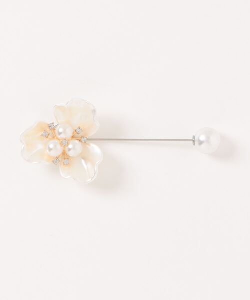 TIMELESS&THREE（タイムレスアンドスリー） ブローチ フラワーピン