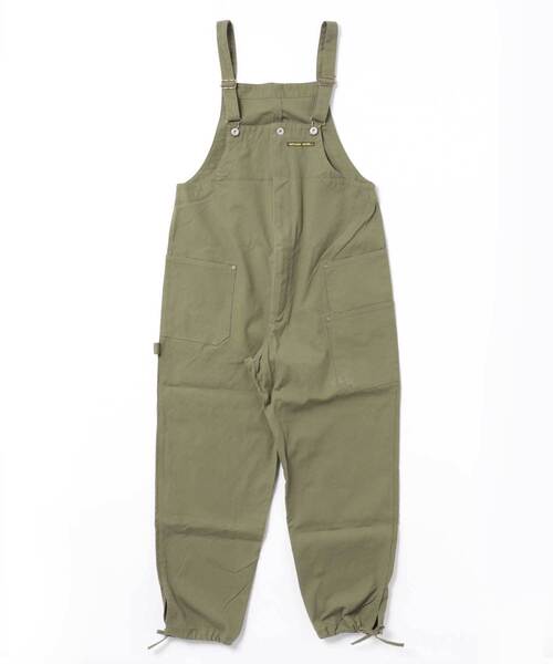 GREEN BOWL（グリーンボウル） サロペット オーバーオール グリーン