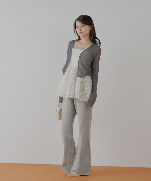 Chico（チコ） ブラウス シャツ 「SALON by Chico」ローズチュール