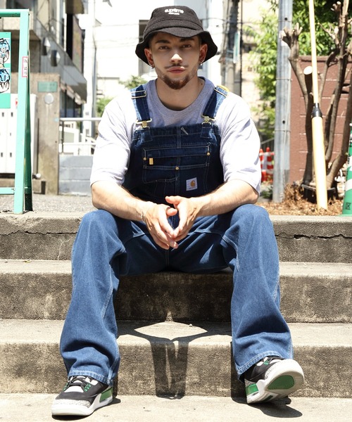 Carhartt（カーハート） デニムオーバーオール 30 ダークインディゴ