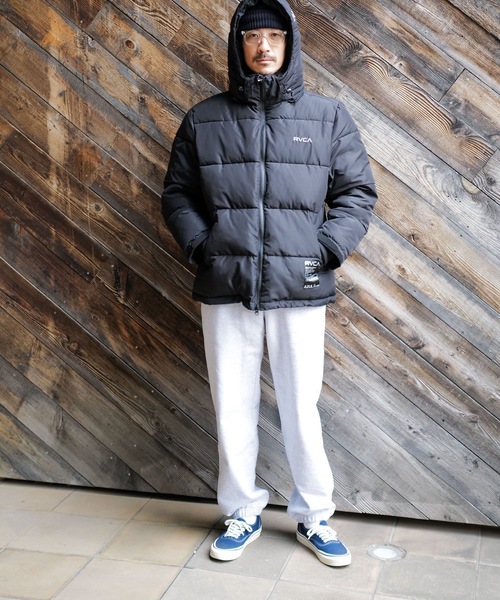 RVCA（ルーカ） ブルゾン アウター メンズ RVCA×AZUL PUFFER JKT
