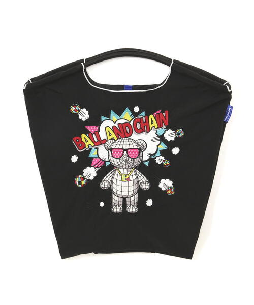 Ball＆Chain（ボールアンドチェーン） エコバッグ KUMA BOOM/Mサイズ