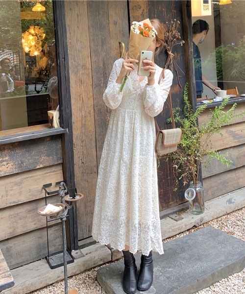 Passion（ROSSIGNOL） ワンピース レーシー/シックワンピース