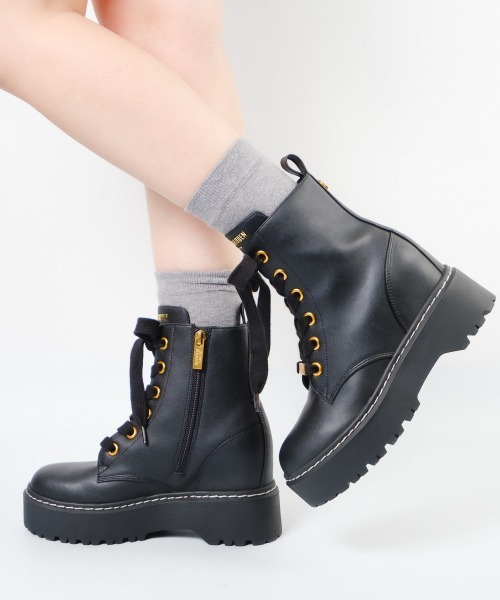 STEVE MADDEN（スティーブ・マデン） ブーツ プラットフォームレース