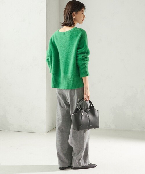 SHIPS（シップス） ニット セーター 「手洗い可能」フォックス クルー