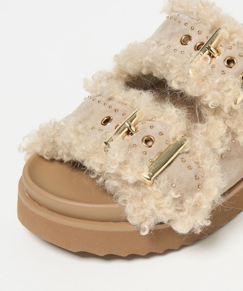 UNITED ARROWS（ユナイテッドアローズ） サンダル フェイクファー 2