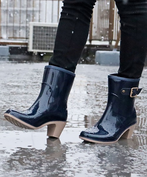 AAA+（サンエープラス） 長靴 レインブーツ AAA+Feminine / 6cmチャン