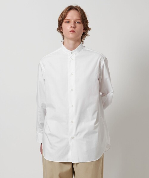 LOEFF（ロエフ） ブラウス シャツ 「LOEFF」コットン ブロード バンド