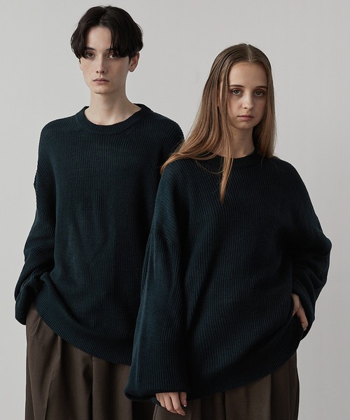 CLEL（クレイル） セーター ニット 「CLEL」Balloon Sleeve Crew Neck