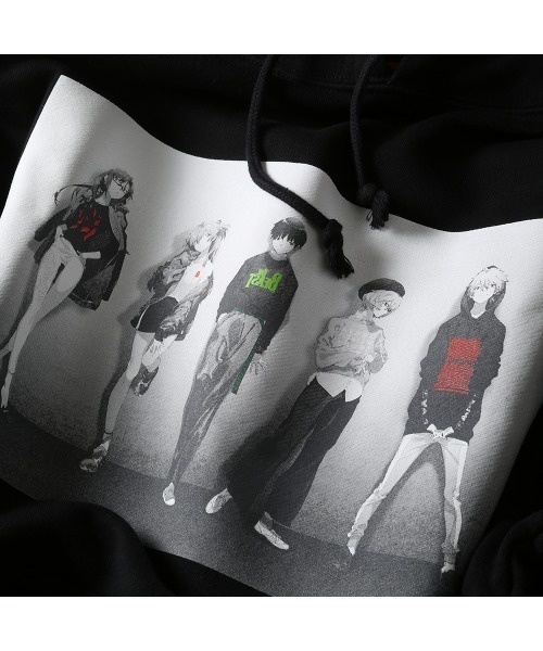 RADIO EVA パーカー RADIO EVA 577 RADIO EVA 10TH ANNIVERSARY Parka