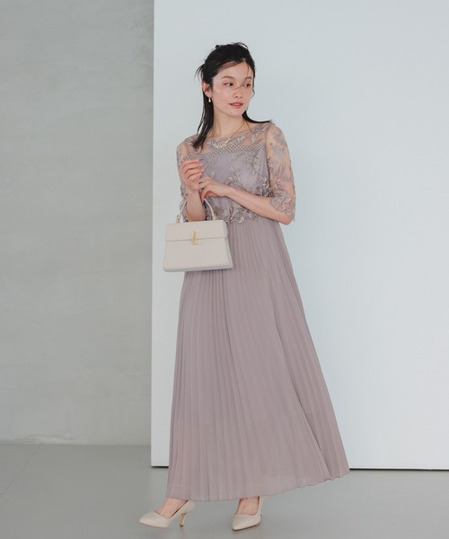 Dorry Doll（ドリードール） ドレス オリジナル模様柄刺繍レース使い