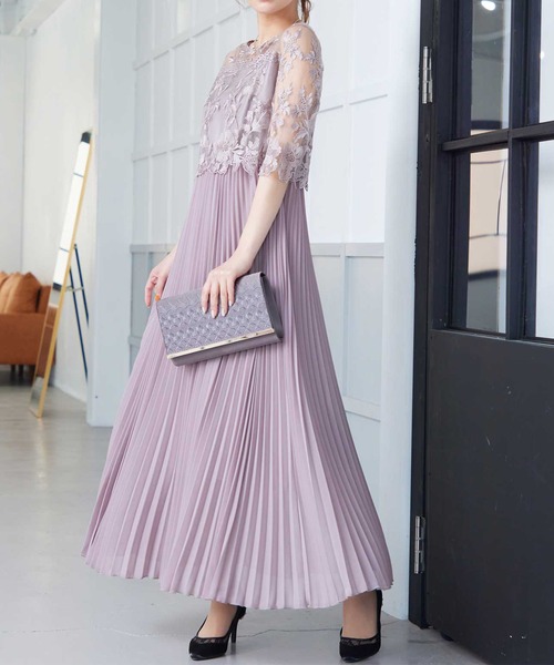 Dorry Doll（ドリードール） ドレス オリジナル模様柄刺繍レース使い